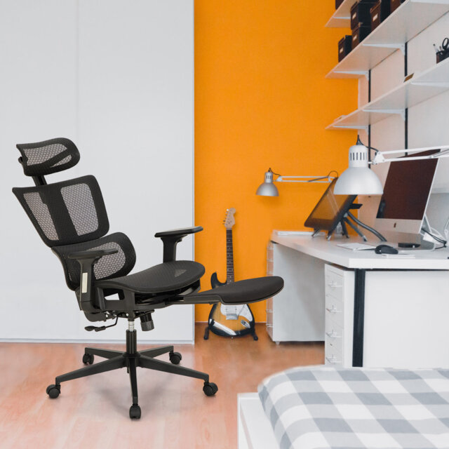 Office Chair with Headrest