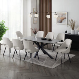 Deanie 8 - Person Dining Set