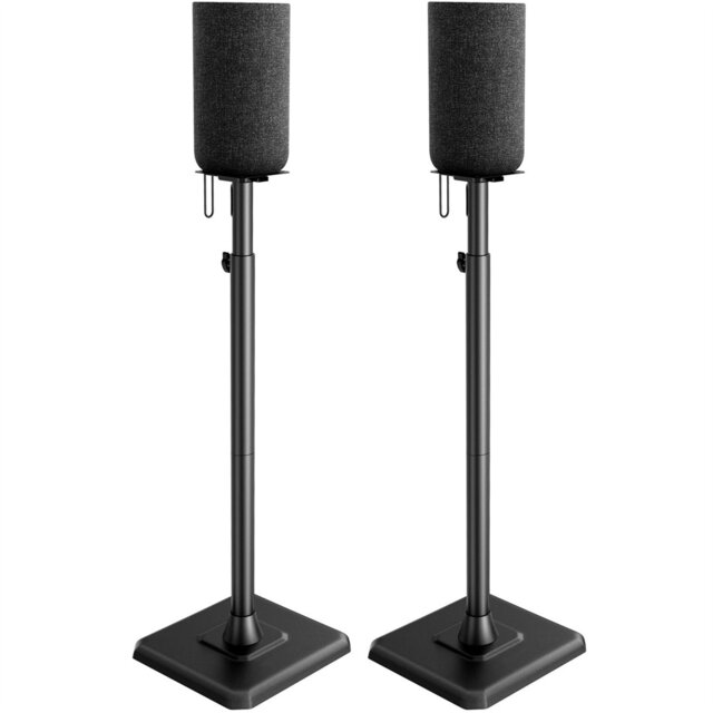 Speaker Stands,  Height Adjustable Speaker Stands Floor Pair