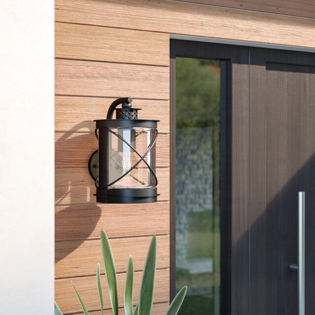 Calburn 11cm H Outdoor Wall Lantern