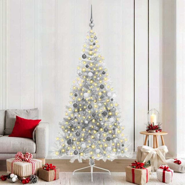 Artificial Pre-lit Christmas Tree PVC
