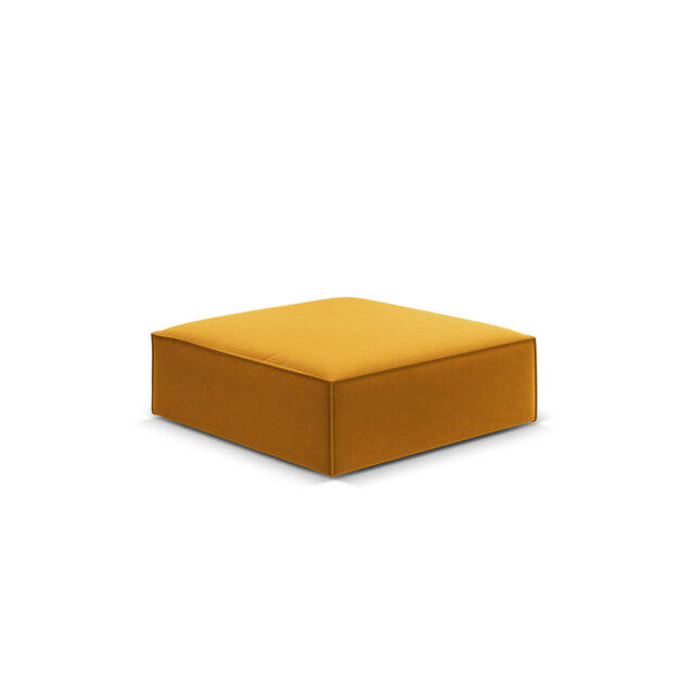 Leilend 100cm Wide Rectangle Solid Colour Footstool Ottoman