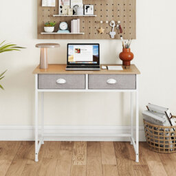 Metal Base Computer Desk