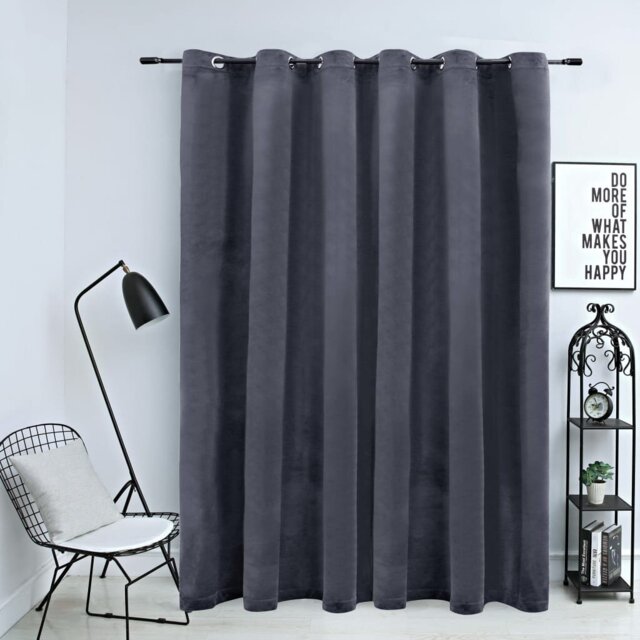 Ja Velvet Blackout Curtain Single Panel