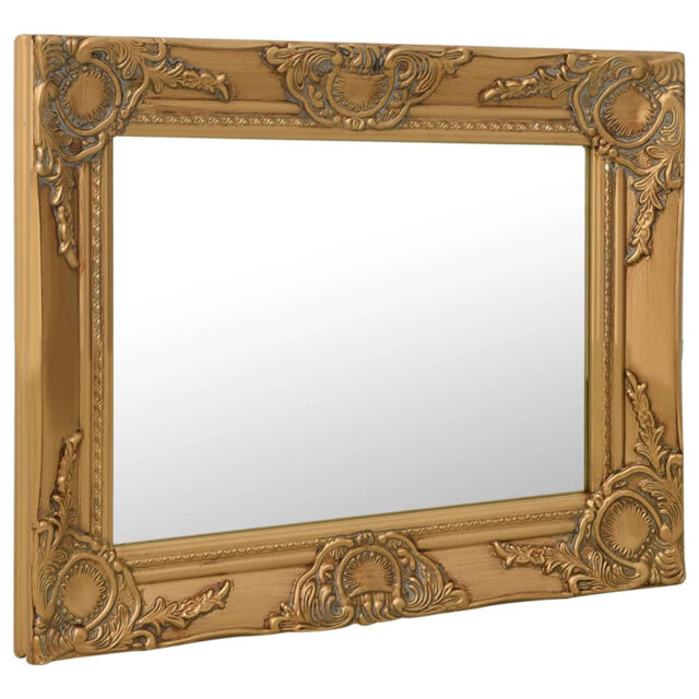 Ginsberg Wood Square Wall Mirror