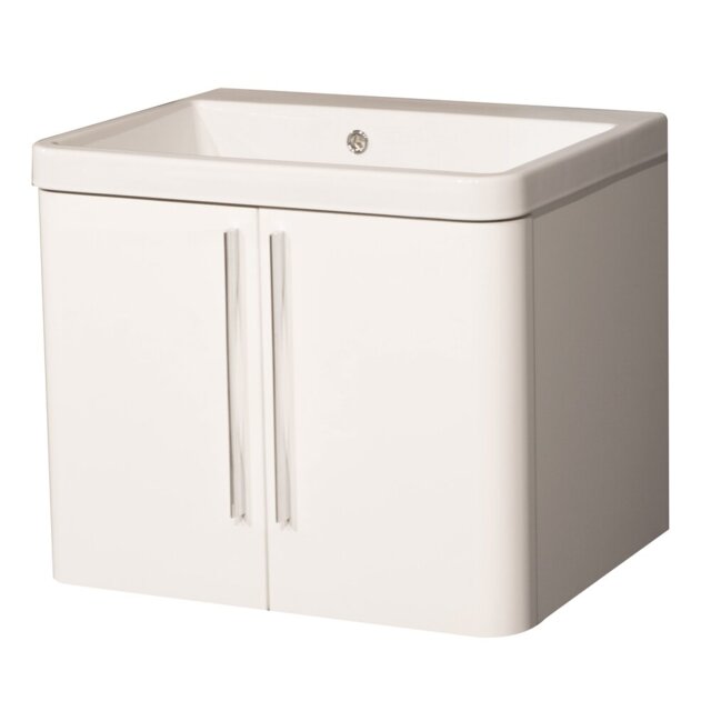 Damione 655mm Single Bathroom Vanity with Integrated Ceramic Basin