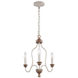 Augustine 3 - Light Candle Style Chandelier