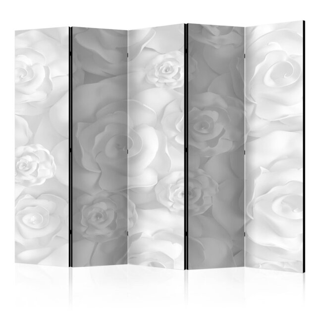 Room Divider - Plaster Flowers II [Room Dividers]