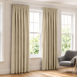 Kensington Homeware Blackout Thermal Room Darkening Pencil Pleat Window Curtain Pair
