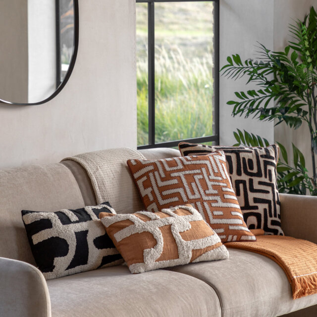 Abstract Square Cushion