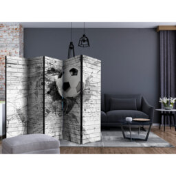 225cm W x 172cm H 5 - Panel  One Sided Room Divider Folding Room Divider