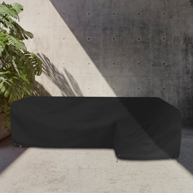 Kimberlin Heavy Duty Multipurpose Waterproof Patio Sectional Sofa Cover, Outdoor Couch Lounge Furniture Cover