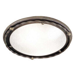 Sackler Glass Flush Mount