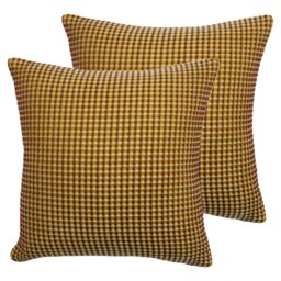 Geometric Square Cushion