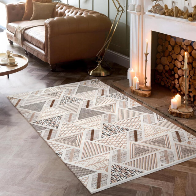Stylish Area Rugs Soft Entryway Rug Pad Bedroom Rugs Non Slip Floor Mat Indoor Hallway Carpet BY008