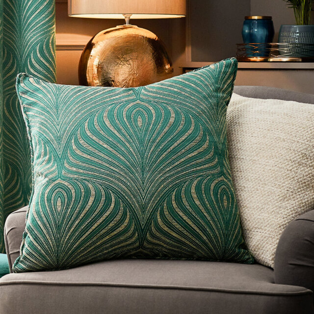 Gatsby Geometric Jacquard Cushion Cover