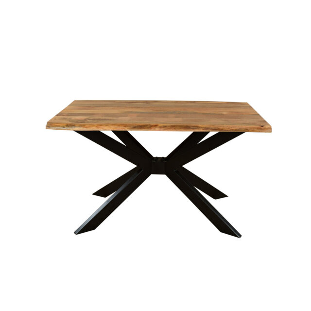 Rectangular Solid Mango Wood Dining Table