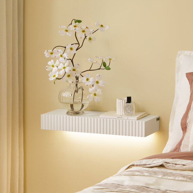 Floating Shelf with Lights