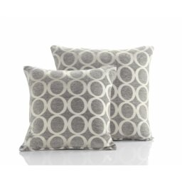 Broward Oh Geometric Cushion with Feather Filling
