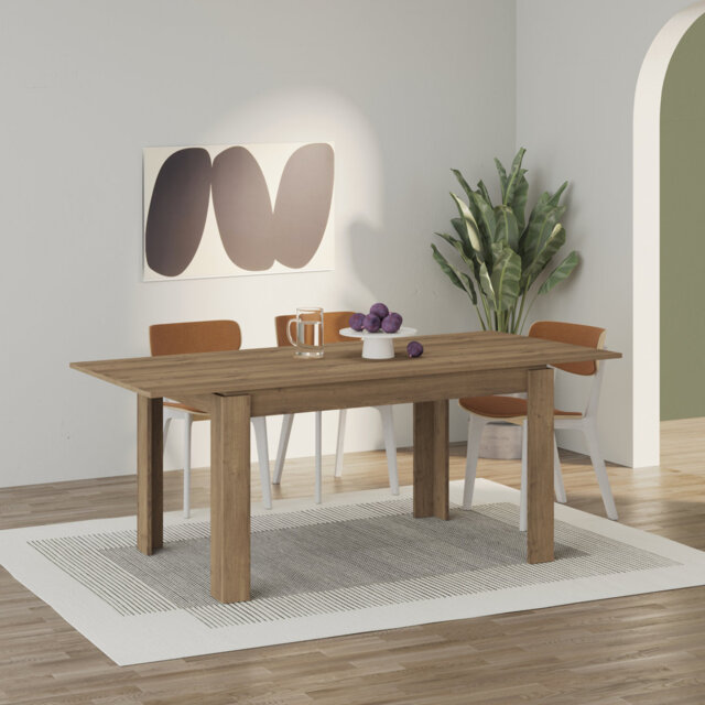 Tolmen Rectangular Extendable Dining Table - 120 to 170 cm