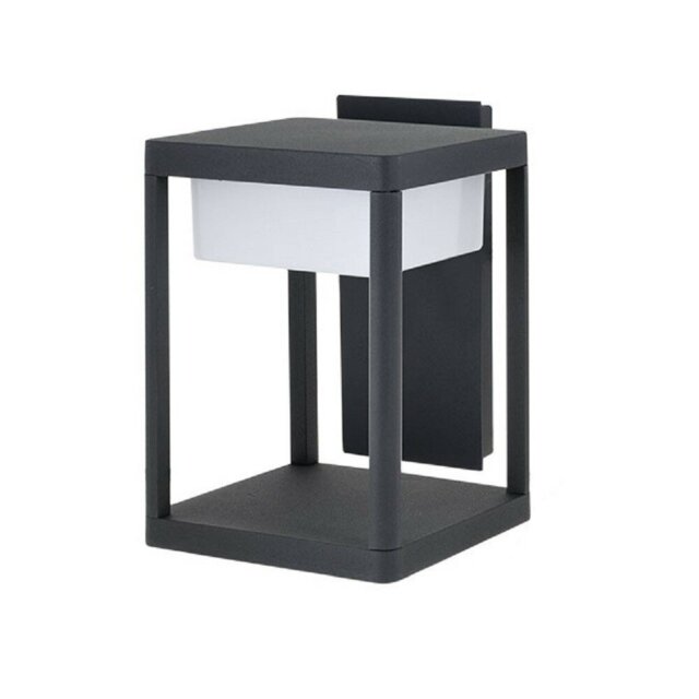 Boatwright Grey Integrated LED Outdoor Wall Lantern