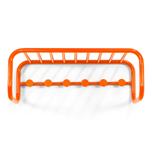 Retro Steel Wall 5 - Hook Coat Rack