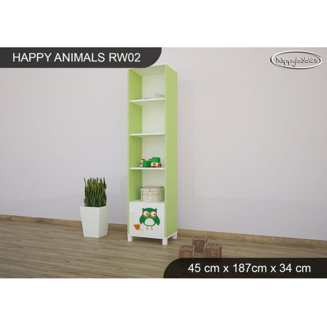 187cm H X 45cm W Cube Unit Kids Bookcase