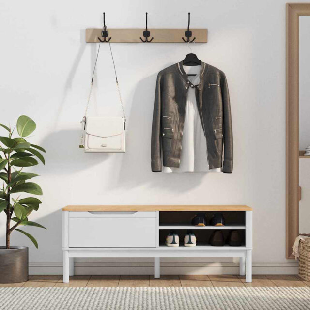 Solid Wood Shoe Storage