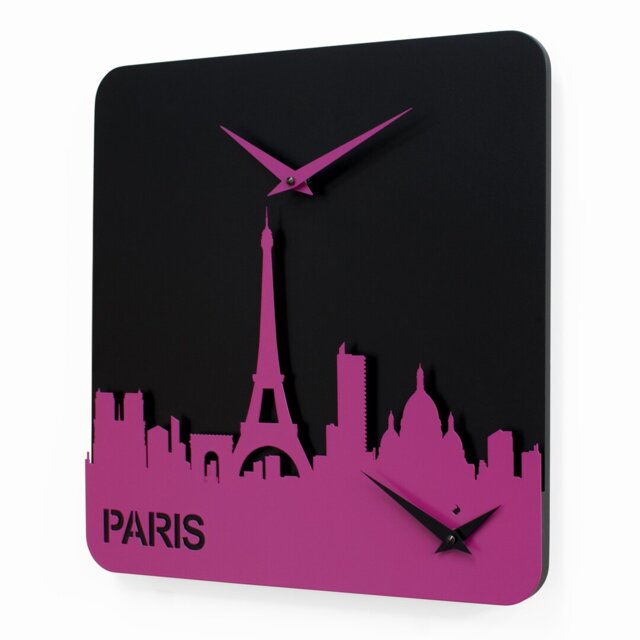 Saldana Wood Wall Clock