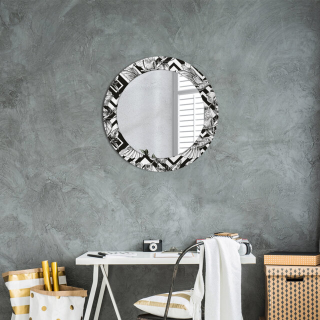 Huldar Glass Flat Wall Mirror