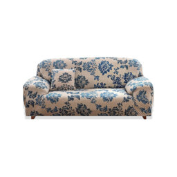 Polyester Box Cushion Sofa Slipcover