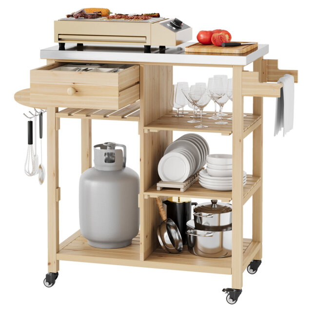 MDF Bar Cart