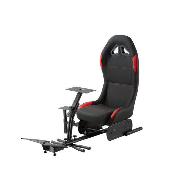 Romana Cockpit Racing Seat Black & Red