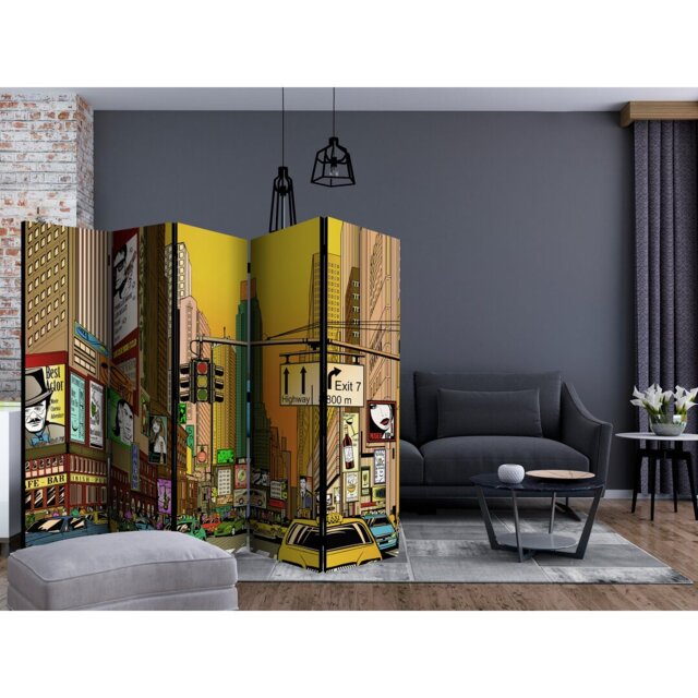 Depriest 5 Panel Room Divider
