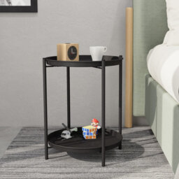 Caira Round Outdoor Side Table