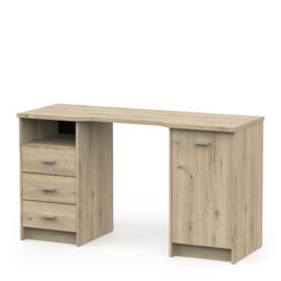Ayreanna 132Cm Computer Writing Desk with Storage