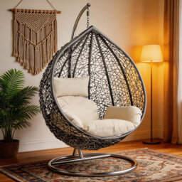 Naperon Garden Swing Chair with Stand