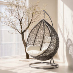 Naperon Garden Swing Chair with Stand