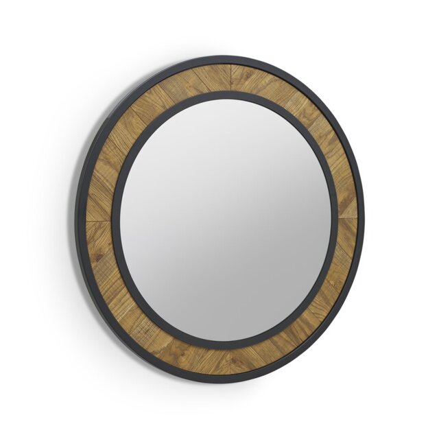 Septimus Solid And Engineered Wood Flat Wall Mirror