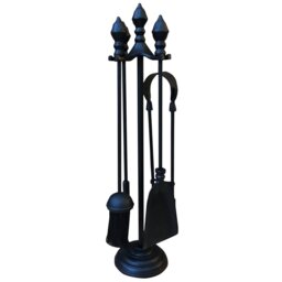 Marcellina  Iron Fireplace Tool Set