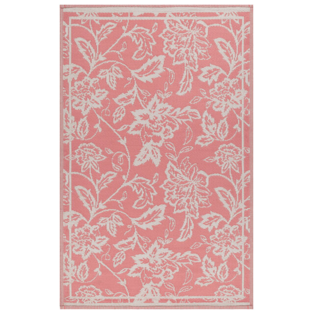 Anemone Floral Flatweave Indoor / Outdoor Area Rug