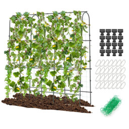 180cm H x 180cm W Metal Arched Trellis