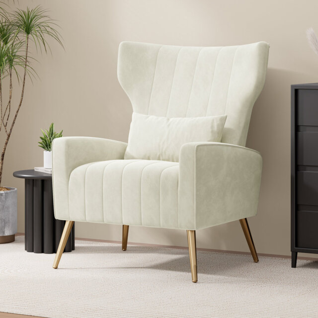 Velvet Accent Chair