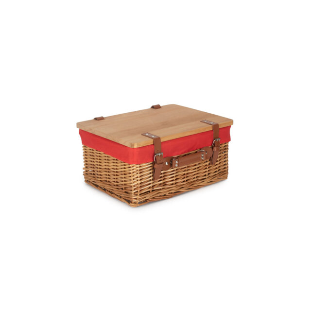 Wicker Gift or Storage Hamper with Lining