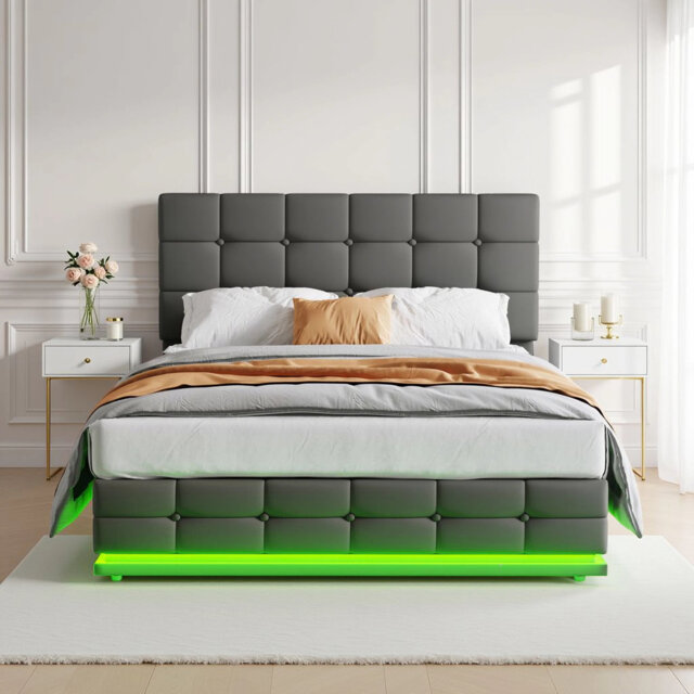 Upholstered Ottoman Storage Bed