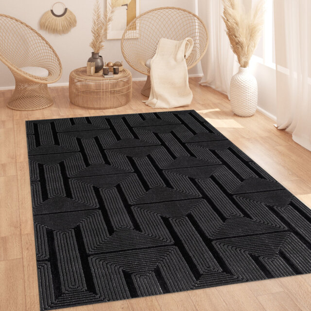 Demica Abstract Indoor / Outdoor Area Rug