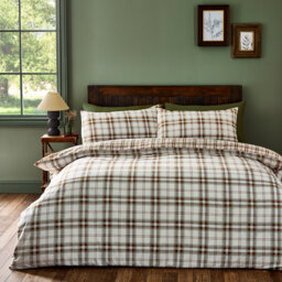 Kelso Check Reversible Duvet Cover Set