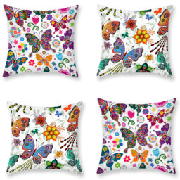 Batina Indoor / Outdoor Geometric Square Cushion Cover