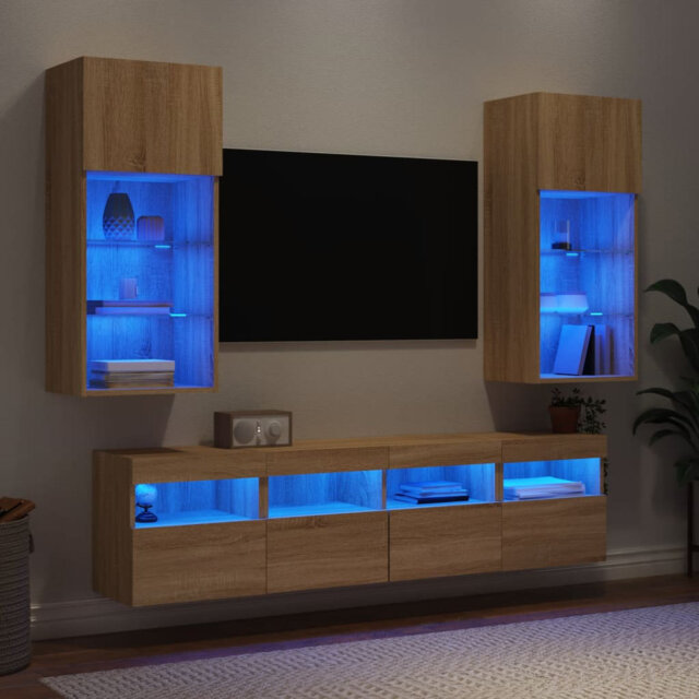 "Budowski Unfinished Entertainment Centre for TVs up to 88"" with Fireplace Included"