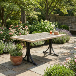 WILMINGTON Garden Stone Mosaic Table